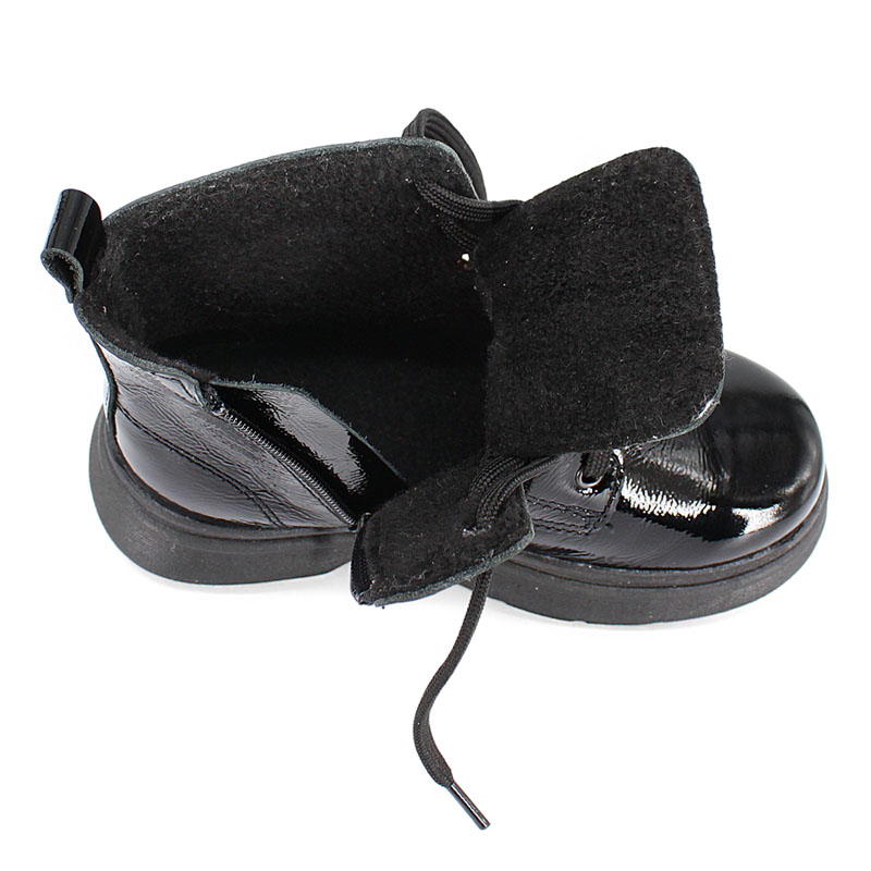 Ботинки, артикул 2145, цвет черный купить в интернет-магазине Shoeslel с доставкой по России