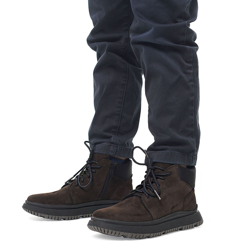 Ботинки, артикул 2150, цвет т.коричневый купить в интернет-магазине Shoeslel с доставкой по России