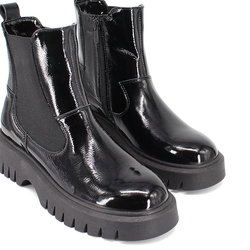 Ботинки, артикул 2153, цвет черный купить в интернет-магазине Shoeslel с доставкой по России
