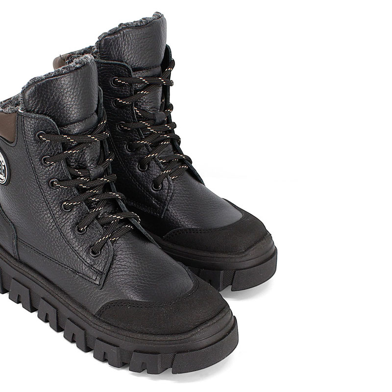 Ботинки, артикул 2237, цвет черный купить в интернет-магазине Shoeslel с доставкой по России