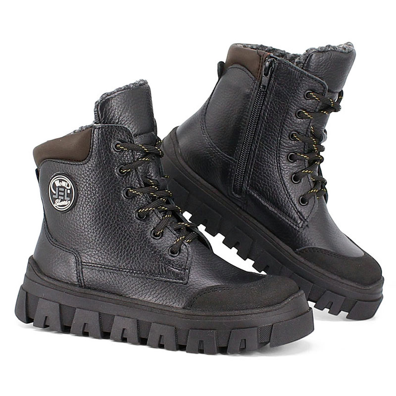 Ботинки, артикул 2237, цвет черный купить в интернет-магазине Shoeslel с доставкой по России