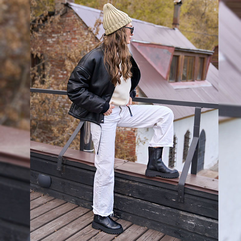 Сапожки, артикул 2241, цвет черный купить в интернет-магазине Shoeslel с доставкой по России