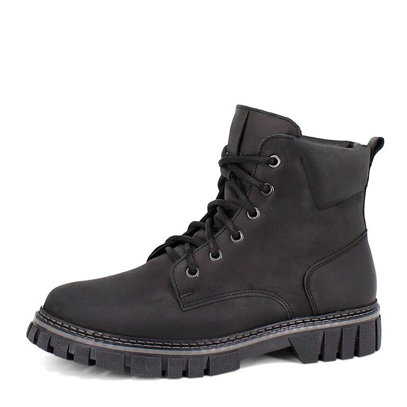 Ботинки, артикул 2415, цвет черный купить в интернет-магазине Shoeslel с доставкой по России