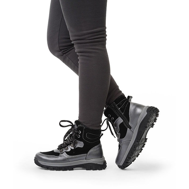 Ботинки, артикул 2417, цвет черный купить в интернет-магазине Shoeslel с доставкой по России