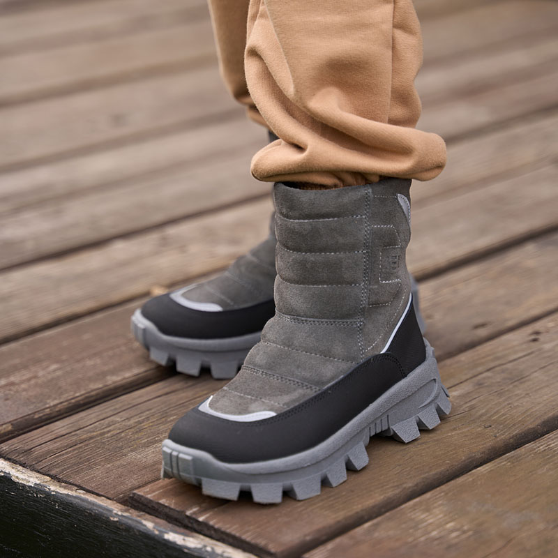 Сапоги, артикул 2426, цвет серый купить в интернет-магазине Shoeslel с доставкой по России