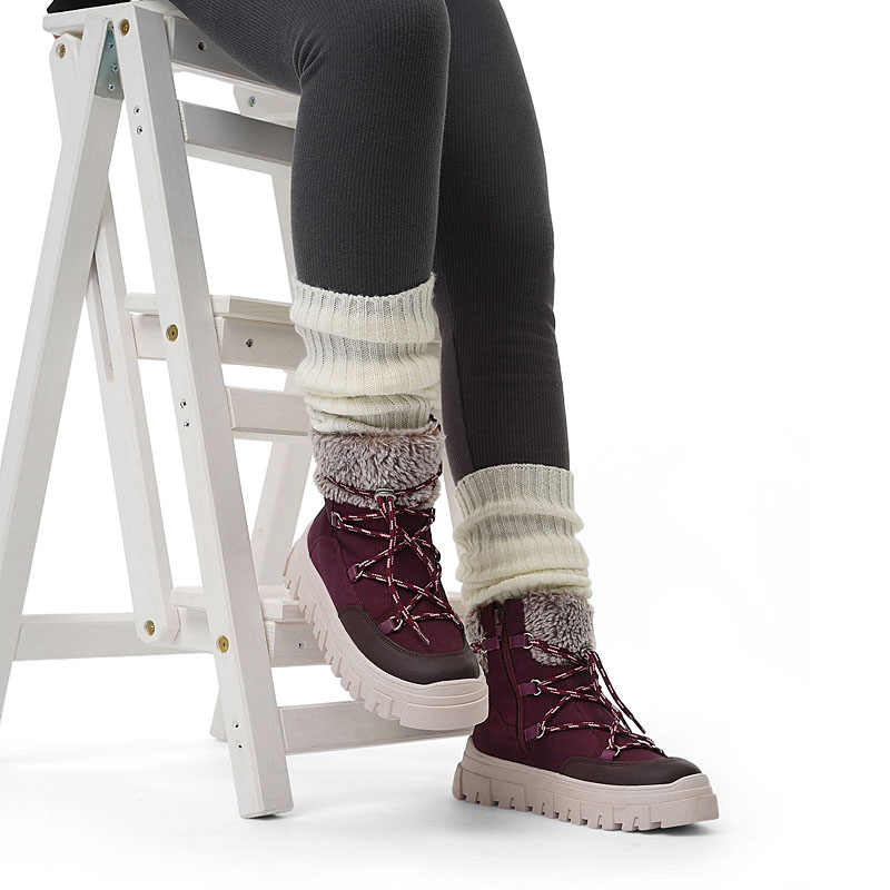 Ботинки, артикул 2438, цвет фиолетовый купить в интернет-магазине Shoeslel с доставкой по России