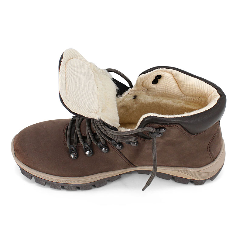 Ботинки, артикул 2442, цвет серо-коричневый купить в интернет-магазине Shoeslel с доставкой по России