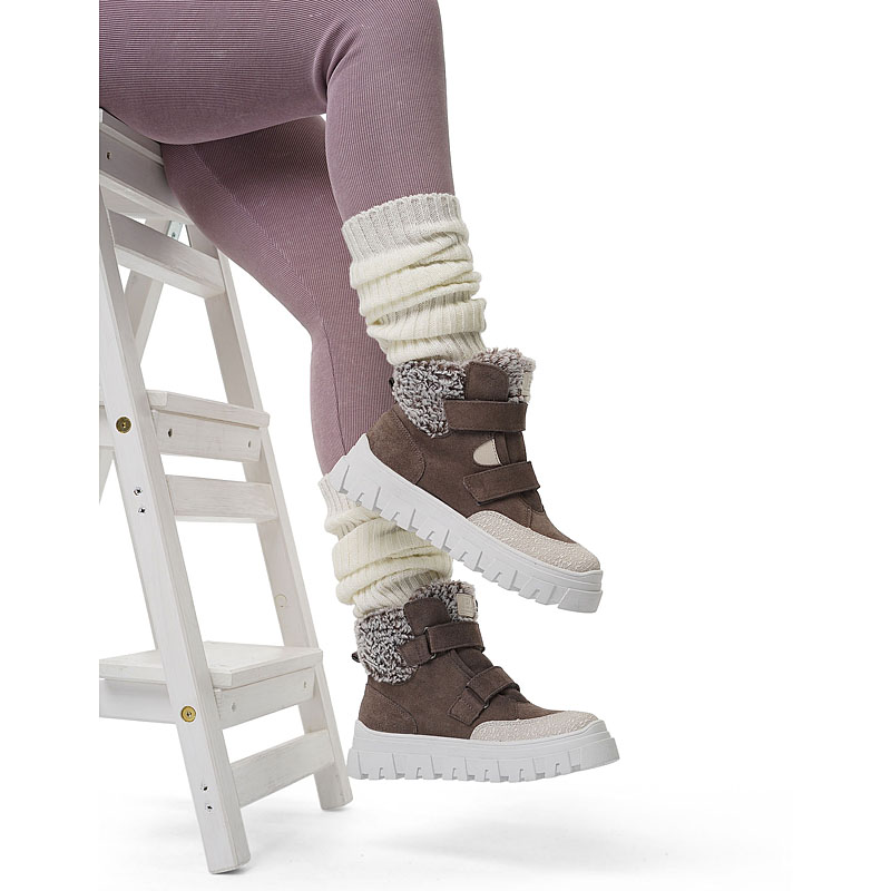 Ботинки, артикул 2452, цвет серый купить в интернет-магазине Shoeslel с доставкой по России