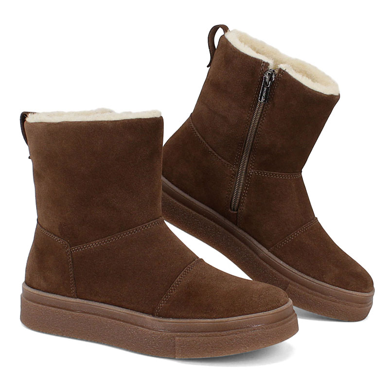 Полусапоги, артикул 2454, цвет коричневый купить в интернет-магазине Shoeslel с доставкой по России