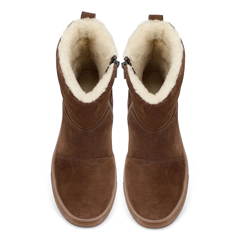 Полусапоги, артикул 2454, цвет коричневый купить в интернет-магазине Shoeslel с доставкой по России