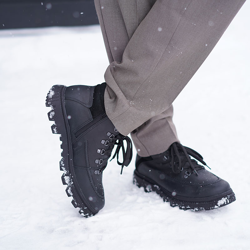 Ботинки, артикул 2476, цвет черный купить в интернет-магазине Shoeslel с доставкой по России