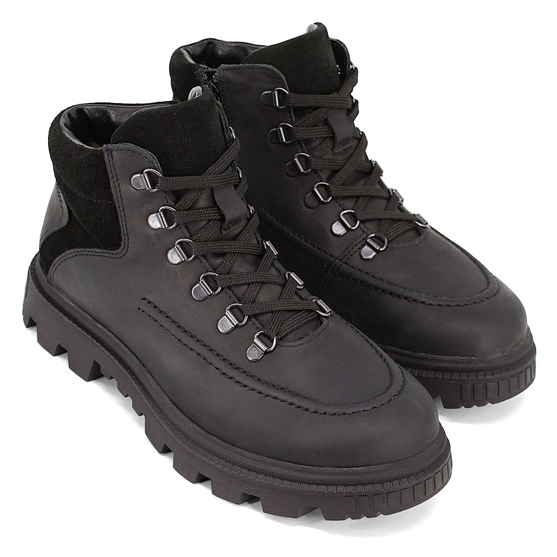 Ботинки, артикул 2476, цвет черный купить в интернет-магазине Shoeslel с доставкой по России