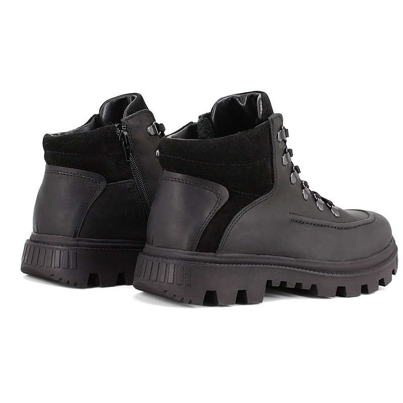 Ботинки, артикул 2476, цвет черный купить в интернет-магазине Shoeslel с доставкой по России