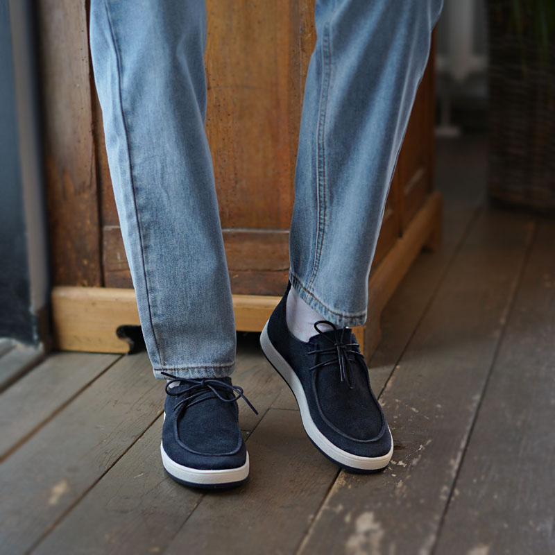 Полуботинки, артикул 2513, цвет синий купить в интернет-магазине Shoeslel с доставкой по России