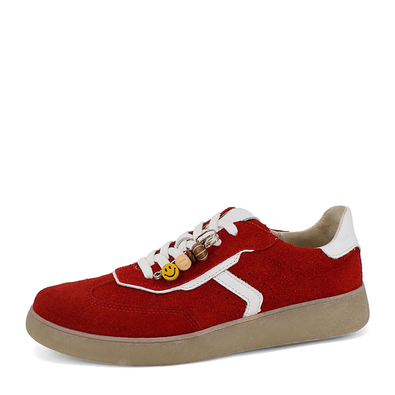 Полуботинки, артикул 2536, цвет красный купить в интернет-магазине Shoeslel с доставкой по России