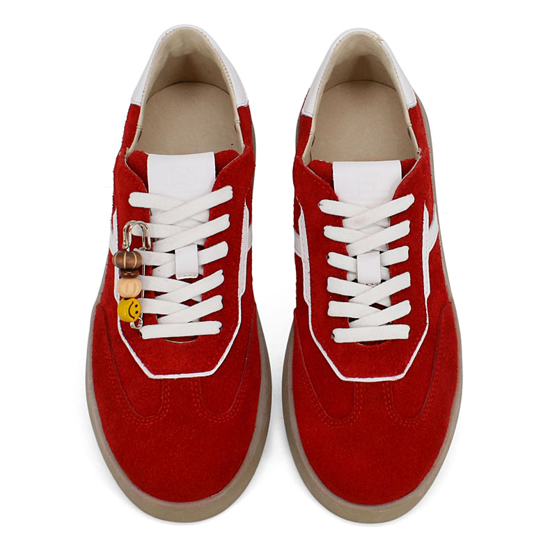 Полуботинки, артикул 2536, цвет красный купить в интернет-магазине Shoeslel с доставкой по России