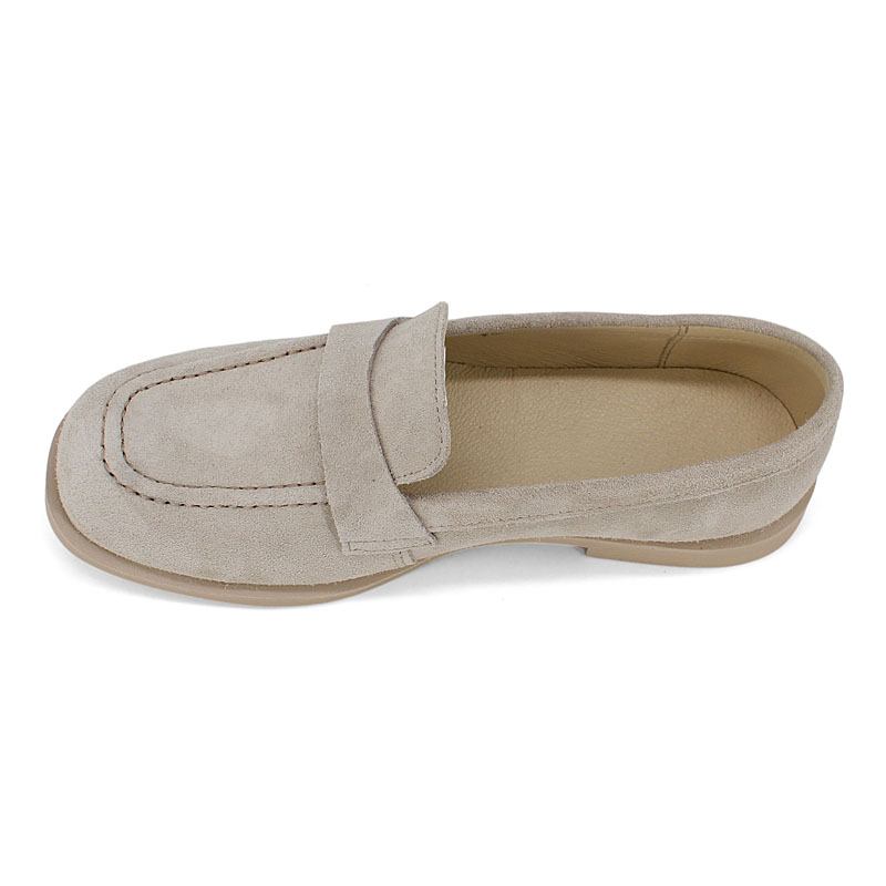 Туфли закрытые, артикул 2537, цвет бежевый купить в интернет-магазине Shoeslel с доставкой по России