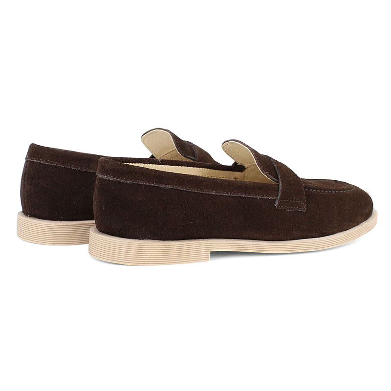 Туфли закрытые, артикул 2537, цвет шоколадный купить в интернет-магазине Shoeslel с доставкой по России