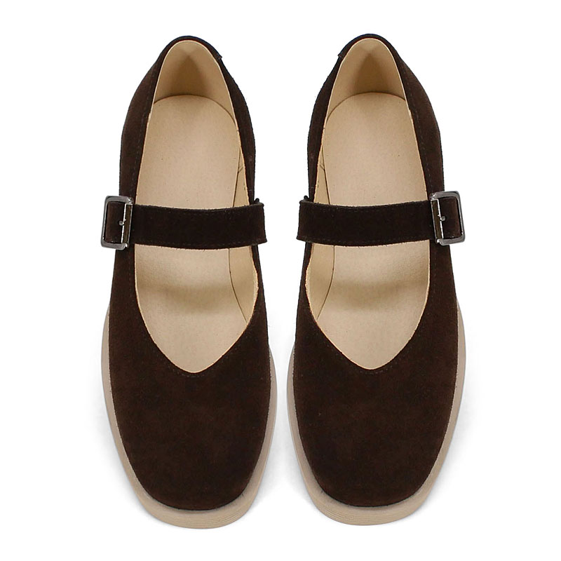 Туфли закрытые, артикул 2549, цвет шоколадный купить в интернет-магазине Shoeslel с доставкой по России