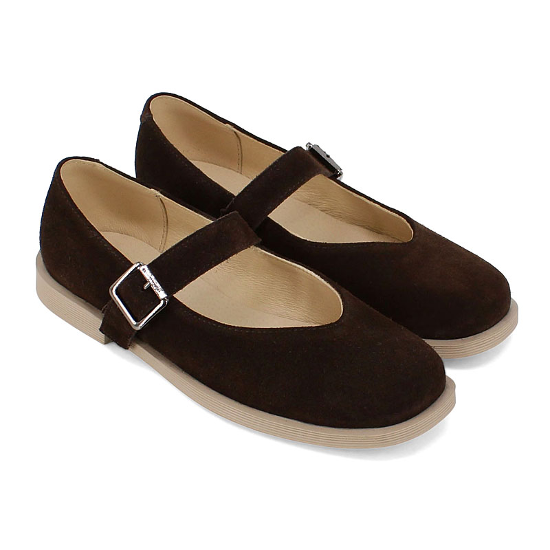 Туфли закрытые, артикул 2549, цвет шоколадный купить в интернет-магазине Shoeslel с доставкой по России