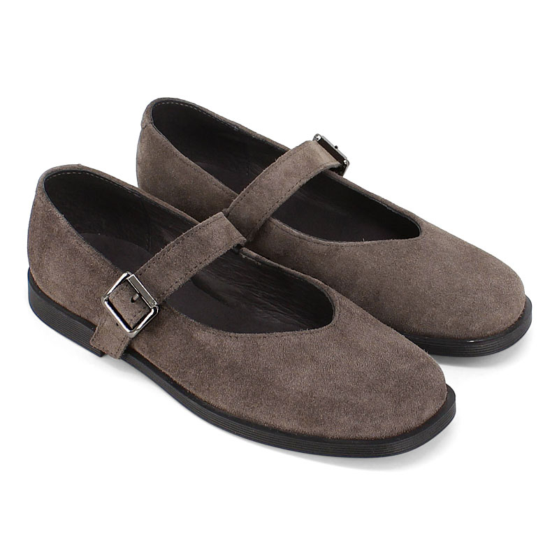 Туфли закрытые, артикул 2549, цвет серый купить в интернет-магазине Shoeslel с доставкой по России