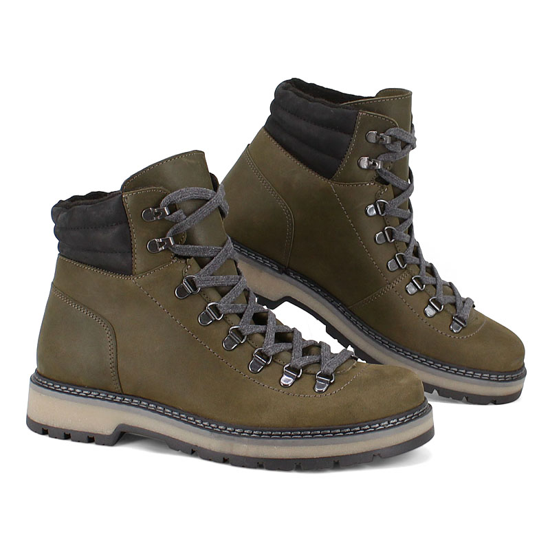 Ботинки, артикул 2572, цвет хаки купить в интернет-магазине Shoeslel с доставкой по России
