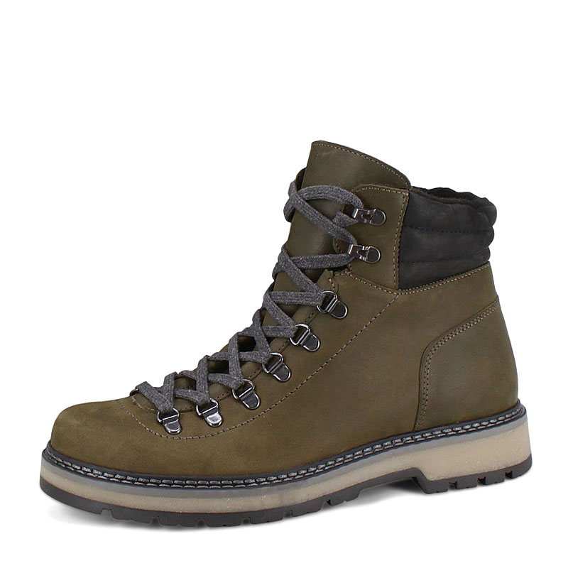 Ботинки, артикул 2572, цвет хаки купить в интернет-магазине Shoeslel с доставкой по России