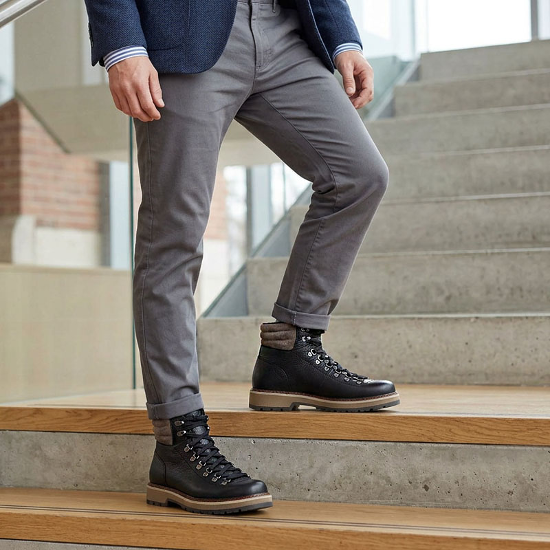 Ботинки, артикул 2572, цвет черный купить в интернет-магазине Shoeslel с доставкой по России