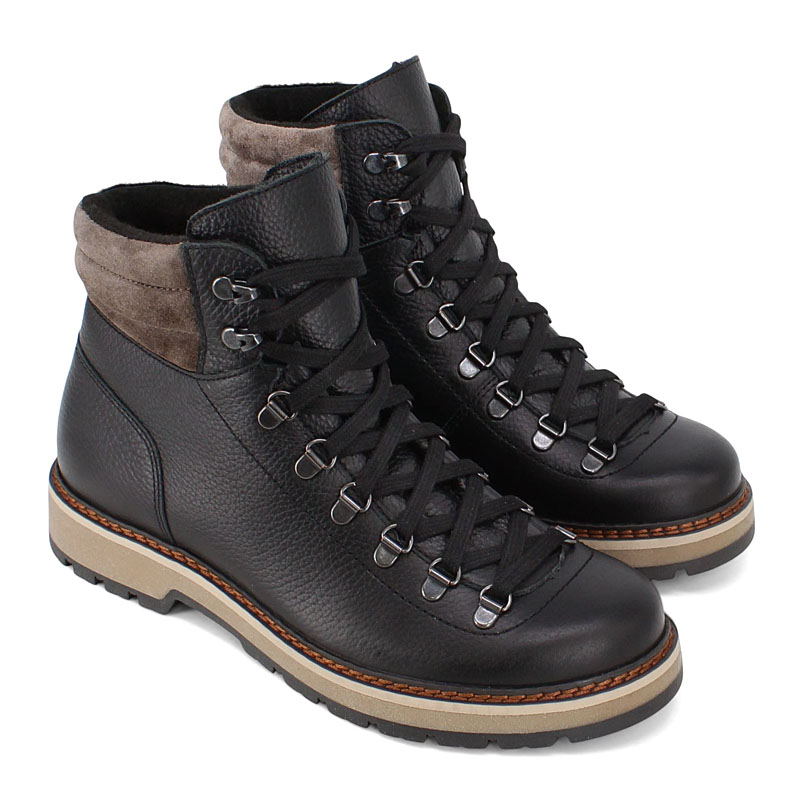 Ботинки, артикул 2572, цвет черный купить в интернет-магазине Shoeslel с доставкой по России