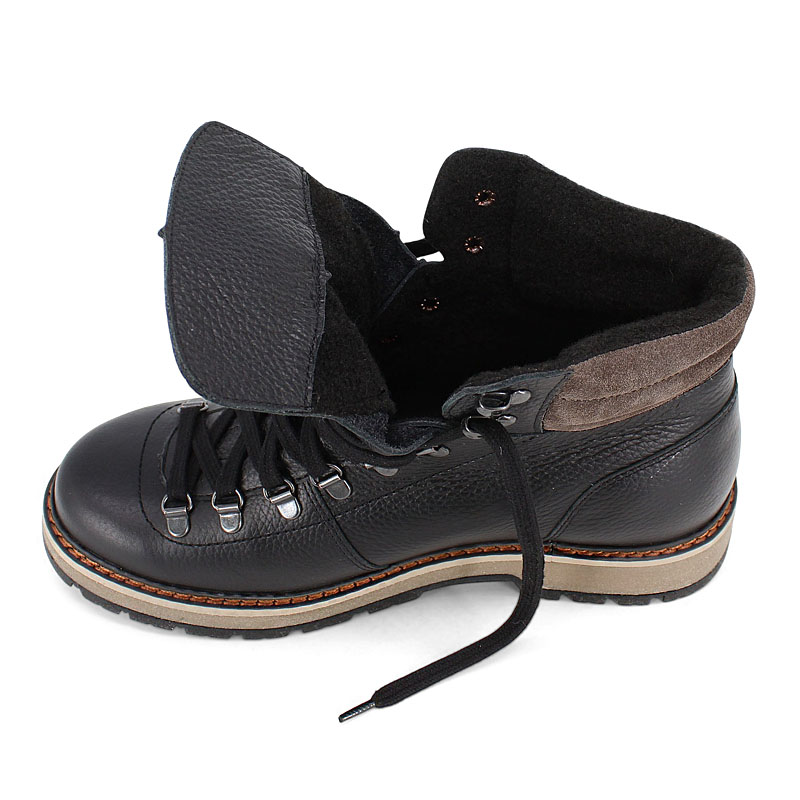 Ботинки, артикул 2572, цвет черный купить в интернет-магазине Shoeslel с доставкой по России