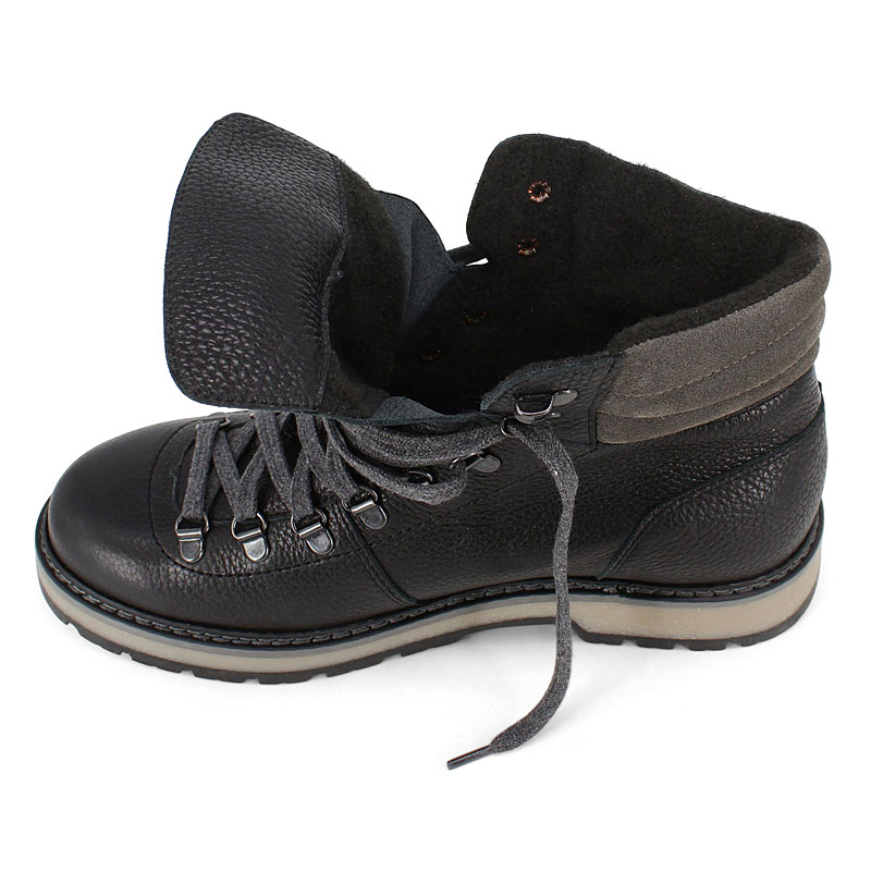 Ботинки, артикул 2572, цвет черно-серый купить в интернет-магазине Shoeslel с доставкой по России