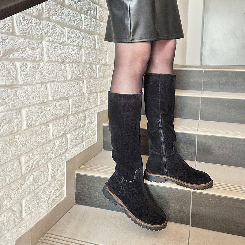 Сапоги, артикул 2580, цвет черный купить в интернет-магазине Shoeslel с доставкой по России