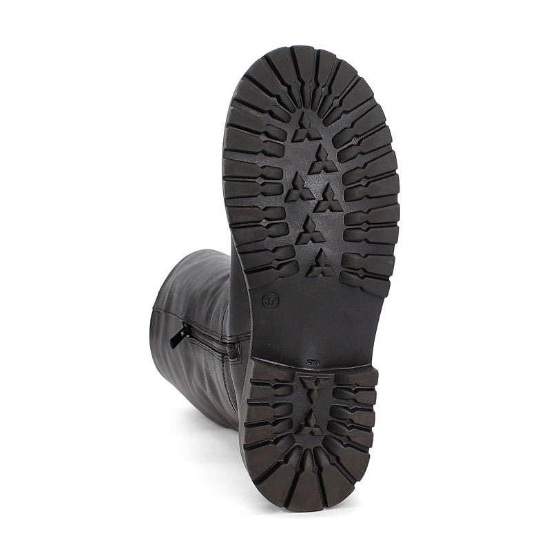 Сапоги, артикул 2580, цвет черный хром купить в интернет-магазине Shoeslel с доставкой по России
