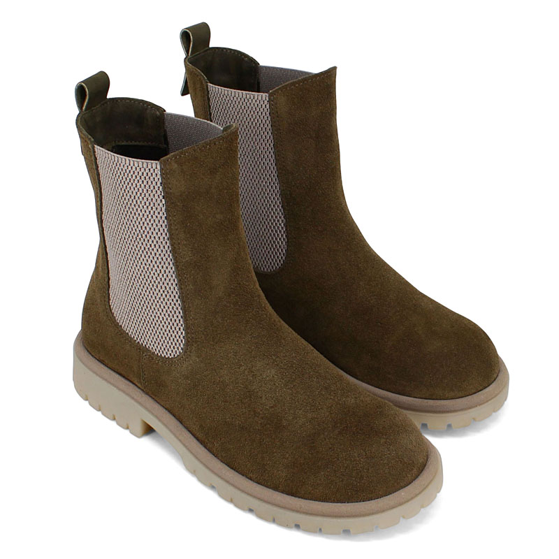 Ботинки, артикул 2581, цвет хаки купить в интернет-магазине Shoeslel с доставкой по России