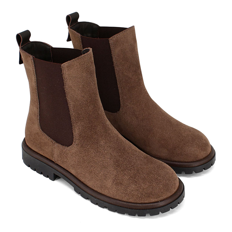 Ботинки, артикул 2581, цвет серо-коричневый купить в интернет-магазине Shoeslel с доставкой по России