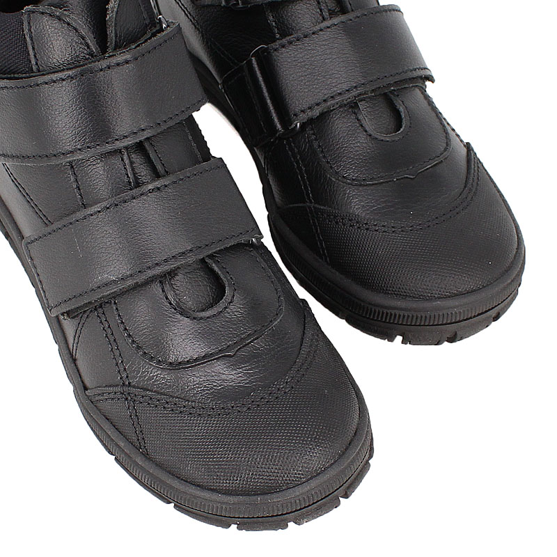 ботинки байка, артикул 54, цвет черный